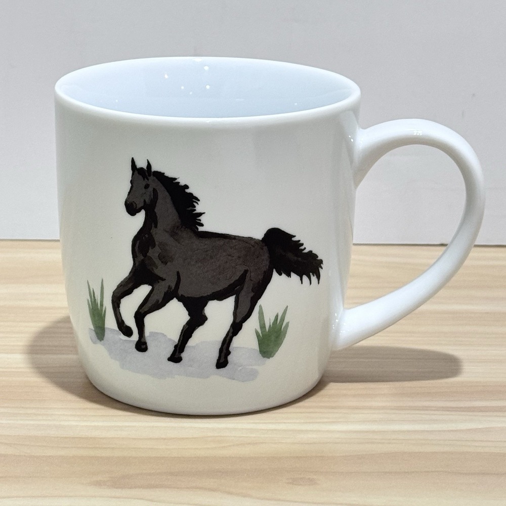 Now Designs All the Pretty Horses Mug By Danica Coffee Tea Mug Double Sided NEW